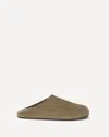 The Row Hudson Round-toe Mules In Sand