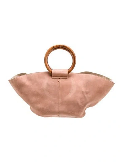 Pre-owned The Row Suede Market In Neutral