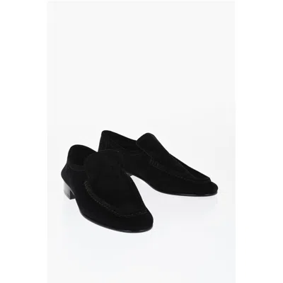 The Row Suede New Soft Men's Loafers