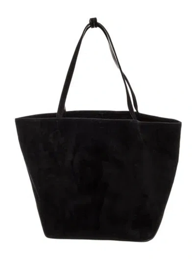 Pre-owned The Row Suede Park Three In Black