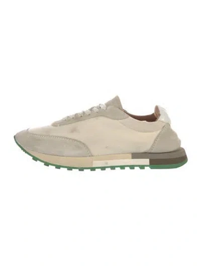 Pre-owned The Row Suede Sneakers In Neutral