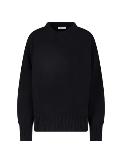 The Row Sweater "ophelia" In Black