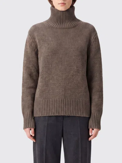 The Row Sweater Woman Color Grey In Brown