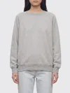 The Row Eulalia French Terry Cashmere Sweatshirt In Gray