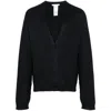 The Row Sheldon Cardigan In Black