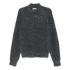 The Row Jora Mohair And Silk Polo Sweater In Blue