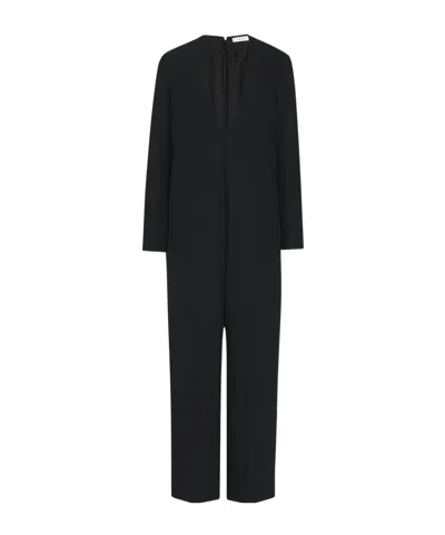 THE ROW SYLVANA JUMPSUIT IN VIRGIN WOOL