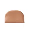 The Row Sylvia Clutch In Brown