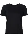 The Row Wesler Cotton Jersey T-shirt In Black