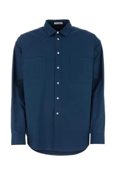 The Row Blue Cotton Este Shirt