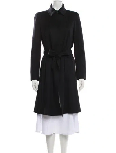 Pre-owned The Row Tailor Made Cashmere Trench Coat In Black