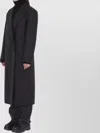 The Row Tailored Coat In Virgin Wool And Cashmere In Black
