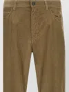 The Row Tailored Trousers With Front And Back Pockets In Brown
