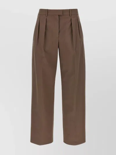 The Row Tailored Trousers With Pleated Design And Pockets