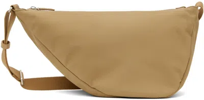 The Row Tan Slouchy Banana Two Bag In Dune Pld Dnpld