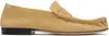 The Row Tan Soft Loafers