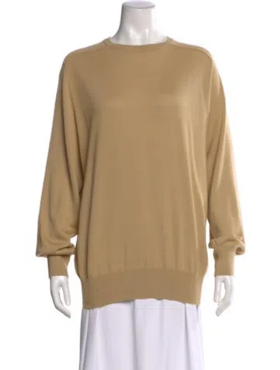 Pre-owned The Row 'tana' Cashmere Sweater In Neutral