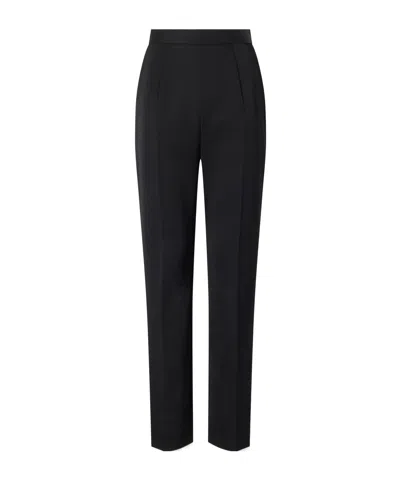 The Row Tapered Casual Pants In Black