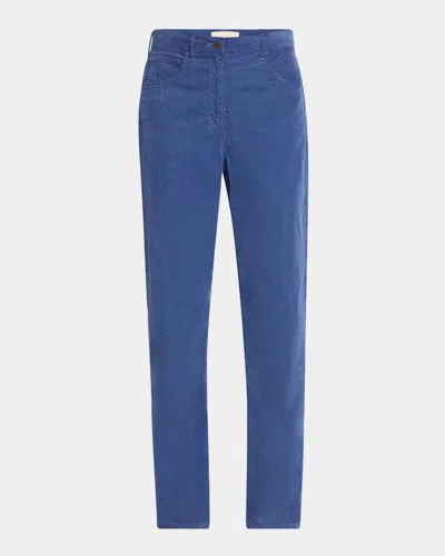 THE ROW TARLEY CORDUROY STRAIGHT LEG PANTS