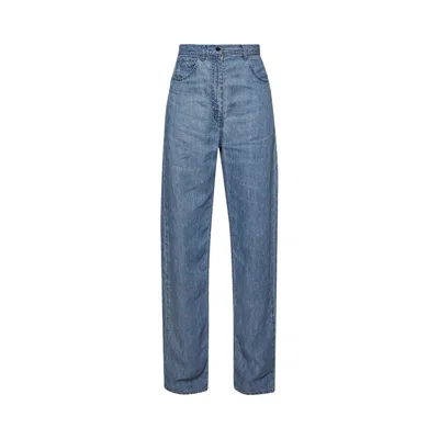 Pre-owned The Row Tarley Jean 'bleached' | Blue | Women's Size 28