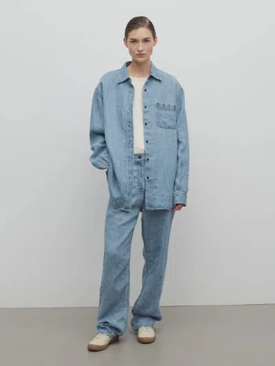 The Row Tarley Linen Jeans