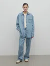 The Row Nesson Oversized Linen Button-down Shirt