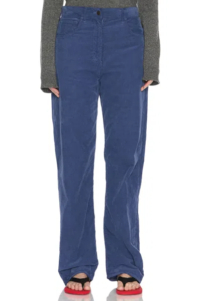 The Row Tarley Pant In Washed Blue