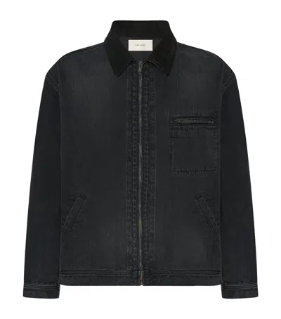 The Row Tarquin Denim Jacket In Black