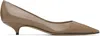 The Row Taupe Liisa Kitten Two Heels