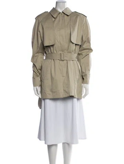 Pre-owned The Row Tavoris Trench Coat In Neutrals