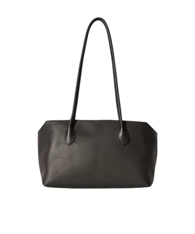 The Row Terrasse Bag In Leather In Brown