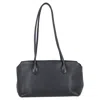 The Row Terrasse Bag In Navy Blue Grained Leather
