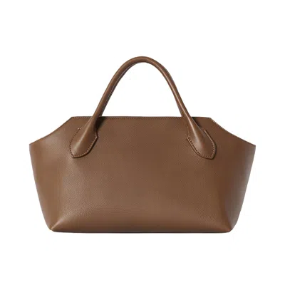 Pre-owned The Row Terrasse Bauletto 'tawny Brown' | Women's Size Onesize