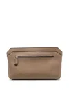 The Row Terrasse Clutch Bag In Brown