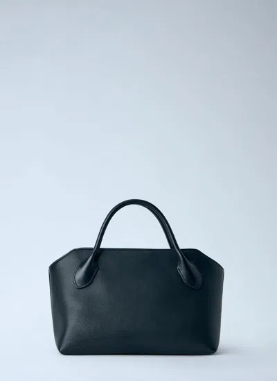 The Row Terrasse Handbag In Black