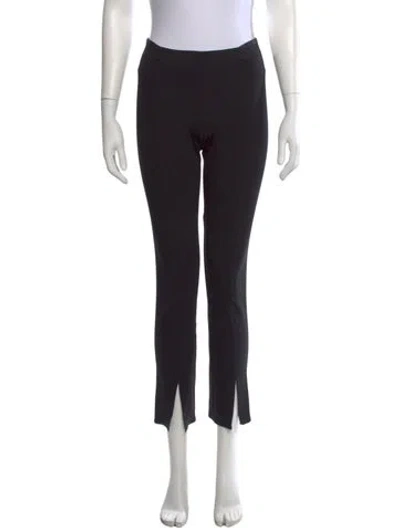 Pre-owned The Row Thilde Pant Straight Leg Pants In Black
