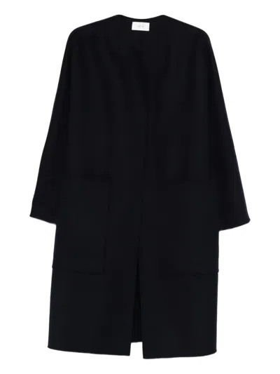 The Row Tiberus Coat In Blue