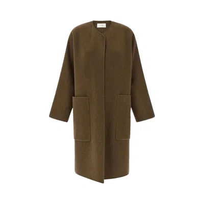 Pre-owned The Row Tiberus Coat 'otter' | Brown | Women's Size 4