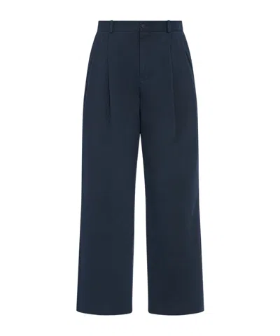 The Row Tibor Pant In Blue