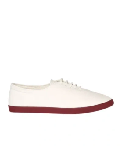 The Row Tie Low-top Casual Shoes In White