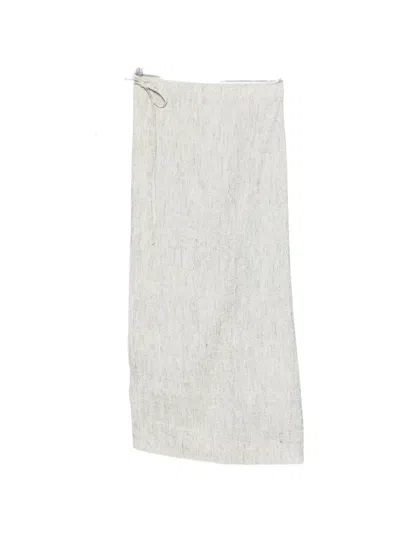 The Row Blum Skirt Whiteblack In Neutral