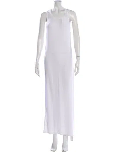 Pre-owned The Row Tikea Long Dress In White