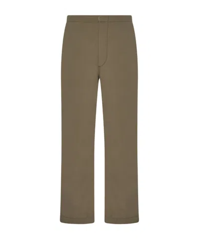 The Row Time Pant In Brown