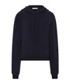 The Row Timia Sweatshirt In Cotton And Cashmere In Black