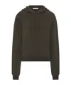 The Row Timia Sweatshirt In Cotton And Cashmere In Green