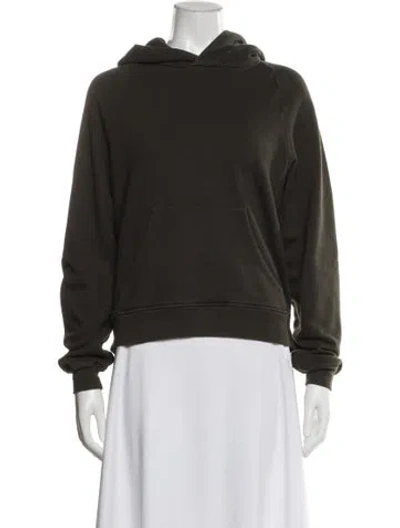 Pre-owned The Row Timia Top Crew Neck Hoodie In Green