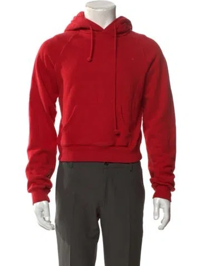 Pre-owned The Row 'timmi' Crew Neck Hoodie In Red