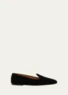 The Row Tippi Suede Leather Loafers In Black