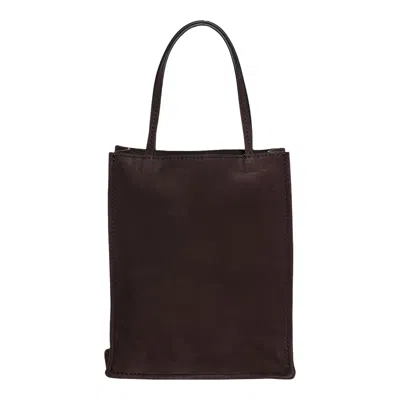 Pre-owned The Row To Go Tote Bag 'dark Aniline Ans' | Brown | Women's Size Onesize