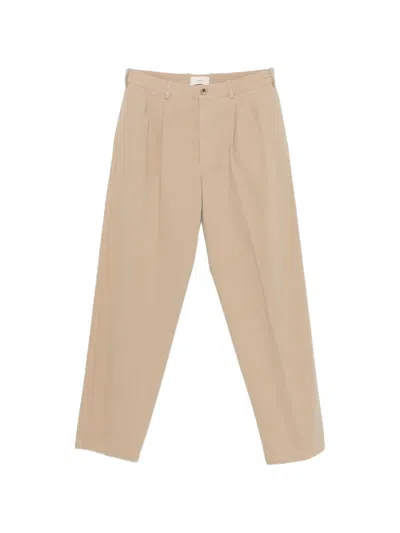 The Row Tomasino Pleated Trousers In Brown